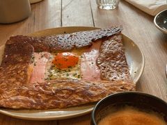 巴黎火腿鸡蛋芝士蘑菇可丽饼-RAC BAR(安福路店)