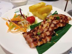 西贡炭烧烤猪颈肉配菠萝-美奈小馆·越南料理(中航城君尚购物中心店)
