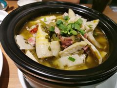 风干咸肉炖毛笋-7017浙菜•建德味(中财店)