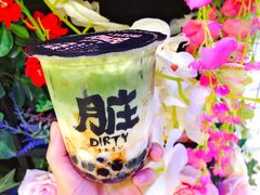 京都抹茶脏脏茶-LELECHA乐乐茶(上海五角场万达广场店)