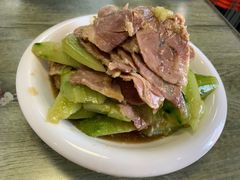 黄瓜拌腱子肉-华春餐馆(鱼山路店)