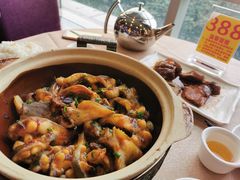 石锅生焗北江回头鱼-竹溪百福酒家(同和店)
