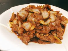葱爆羊肉-紫光园·烤鸭·北京菜(团结湖店)