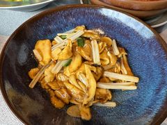 野芫荽炒牛肝菌-半山腰·云南菜(侨福芳草地店)
