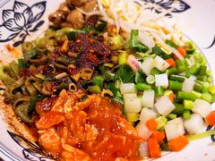 干拌菠菜面-汉唐宴长安食府