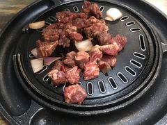 特色调味大块牛肉-真牛炭火烤肉(射阳店)