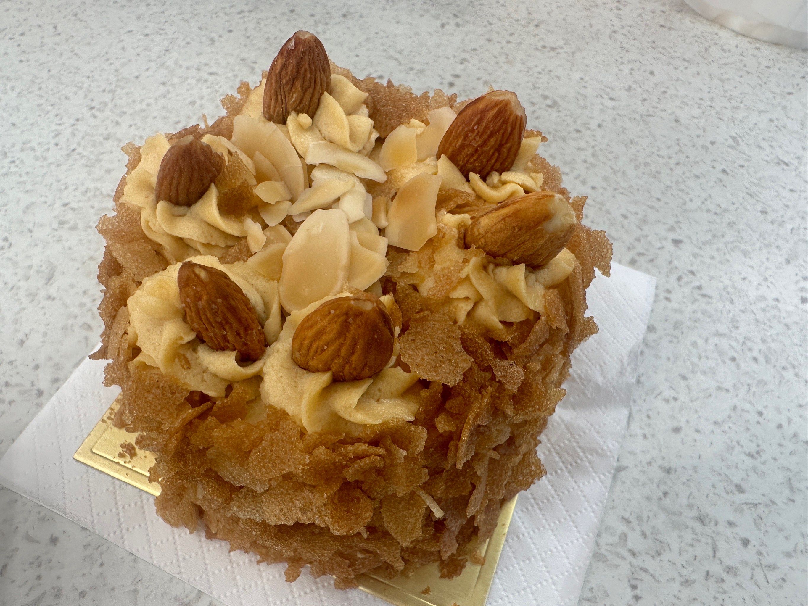 杏仁蛋糕 清新不腻口