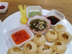 网红脆球饼-食彩美印度特色美食餐厅·印度料理
