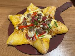 装厚牛海鲜风情星星披萨-棒约翰比萨·意面(松江开元店)