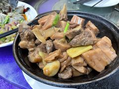 莲藕猪手煲-金百门·顺德海鲜酒家(陈村店)