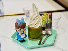 茉莉花冰淇淋-茶是一枝花泡茶店