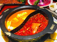 番茄鸳鸯锅-蜀滋香鲜鱼火锅(黄金路店)
