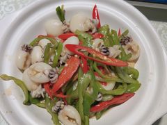 小炒墨鱼仔-苹果树下艺术餐厅(通州店)