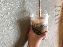 焦糖咖啡星冰乐-星巴克(宝山万达店)