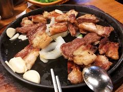 烤五花肉-包装马车·韩国料理·포장마차