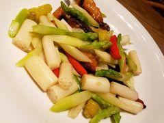 羊肚菌酿虾滑炒藕尖-榕意·川味之美(深业上城店)