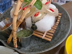 牛油果软壳蟹米纸卷-CHINCHIN 青青·泰国料理(万象食家店)