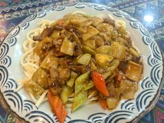 茄子肉拌面-西域美食(西直门南小街店)