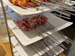 河坝羊肉小串-延边河坝烧烤串城(车公庙店)