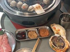 -围炉肉舍•炭烤活鳗•丹东海鲜烤肉(步行街店)