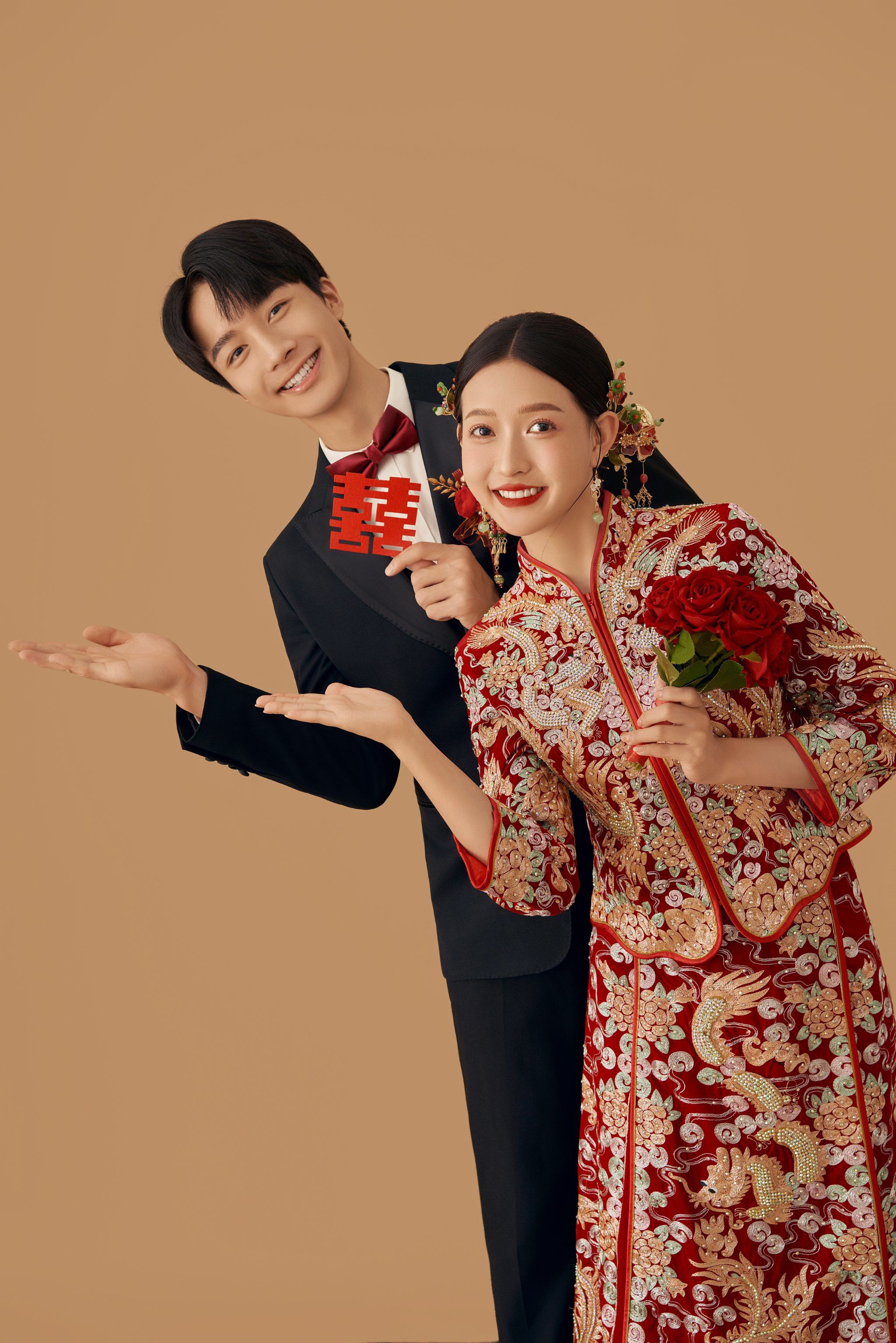 中式秀禾婚纱照