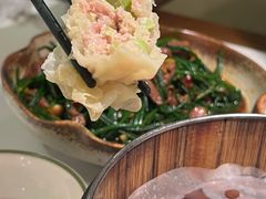 鲜笋毛豆肉丁烧麦-春家·非遗手工小吃(徐汇万科广场店)
