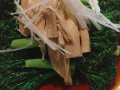 葱油苔兰花配豆黄金-绿茶餐厅(平谷华联店)