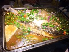 -探鱼·鲜青椒爽麻烤鱼(西南商都店)