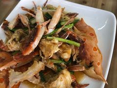 姜葱炒花蟹-明记海鲜大排档(巽寮湾店)