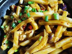 年糕茄子煲-胖大嫂渔家排档·全海景餐厅(渔村店)