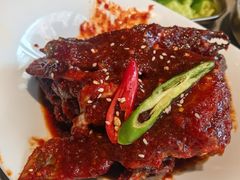 -草家酱蟹炭火烤肉店(珲春南路一店)