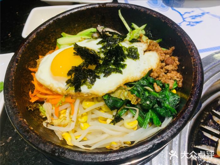 青松馆韩国料理(香港中路佳世客店)石锅拌饭图片