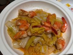 大虾炒菜芯-东莱海上(长宁来福士店)