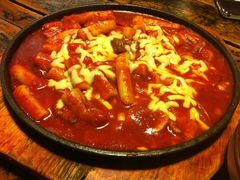 奶酪海鲜炒米条-包装马车·韩国料理·포장마차