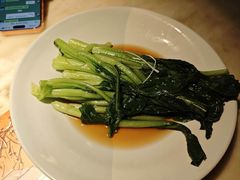 油淋脆菜心-绿茶餐厅(成都大悦城店)