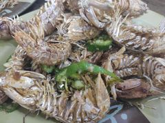 椒盐濑尿虾-贞姨美食·老字号海鲜大排档