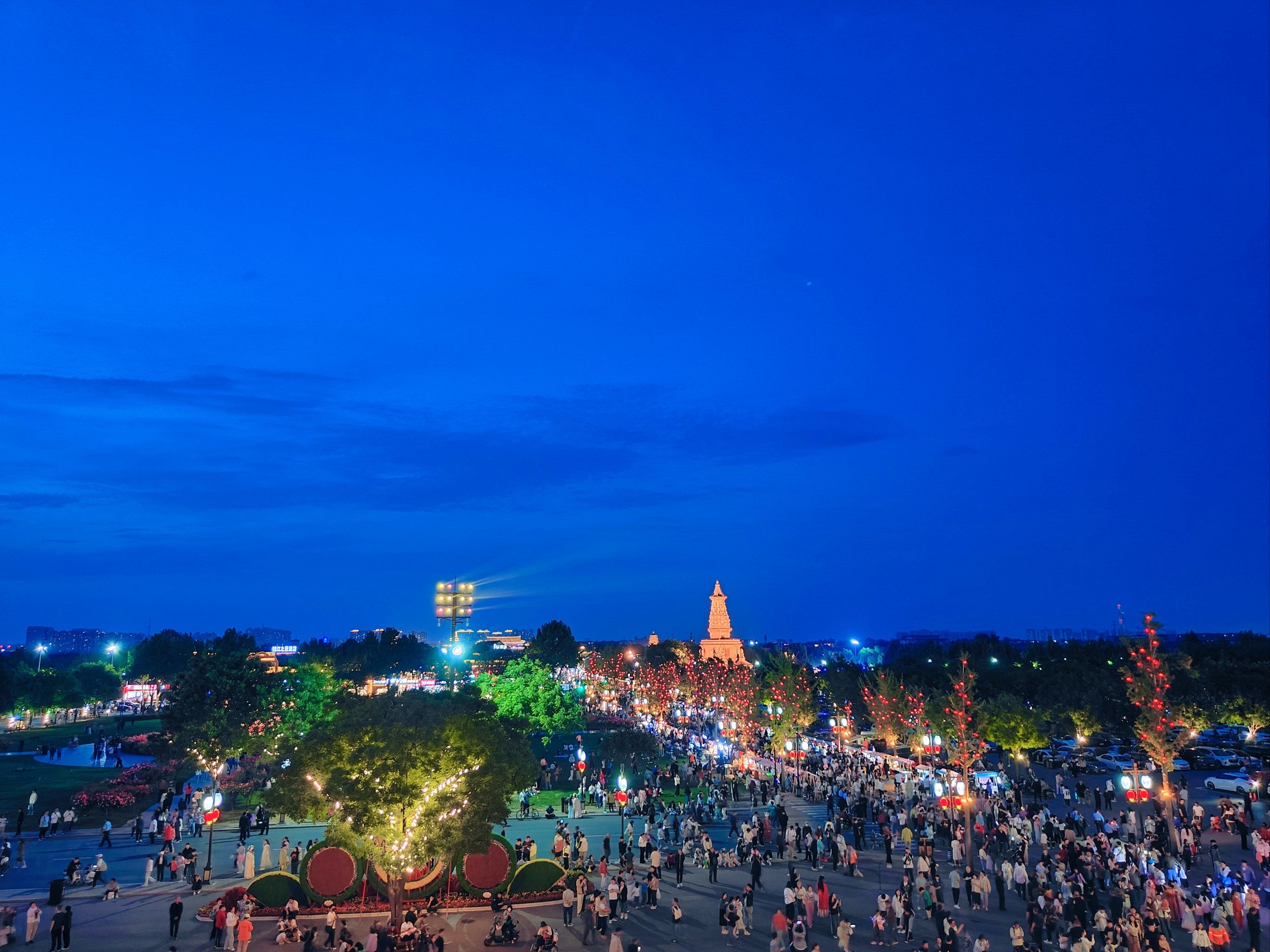 五台山泉打卡正定县广惠寺华塔