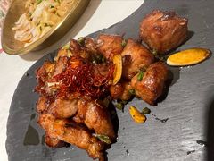 石板鲜花椒煎烹头刀肉-禾府酒家·传统广府味(番禺店)