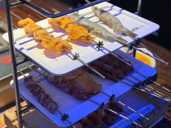 南美大虾-三个蒙古大叔羊肉串(大宁店)