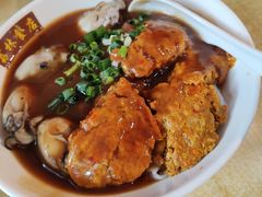 蟹黄膏拼生蚝猪肝捞河粉-荔林食店(西华路店)