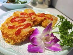 蟹饼-猪啊牛呀羊啊铜盘烤肉(正大广场店)