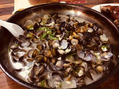 蒸沙蚬-大赤坎肥仔强烧味海鲜餐厅(大赤坎店)