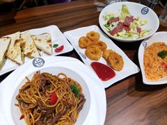 黑椒牛肉意面-上海外国语大学（松江校区）食堂