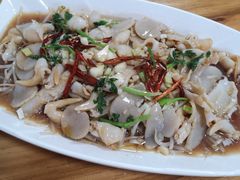 爆炒天鹅蛋拼鸟贝-景祥海鲜美食餐厅