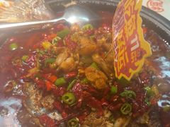 -探鱼·鲜青椒爽麻烤鱼(苏宁广场店)