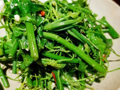 椒麻丝瓜尖-兰溪小馆(东直门簋街店)