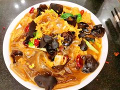 粉皮炒鸡蛋-渝新·干锅鸭头·川菜(总店)