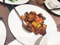 黑胡椒菌菇牛仔粒-上海虹桥宾馆味翠餐厅