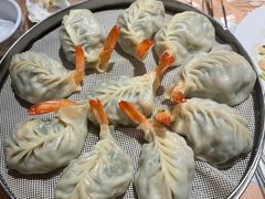 精品大虾猪肉韭菜大陷-小叶大馅饺子城
