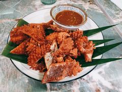 油爆猪皮-浩海火烧云傣家菜(京广店)